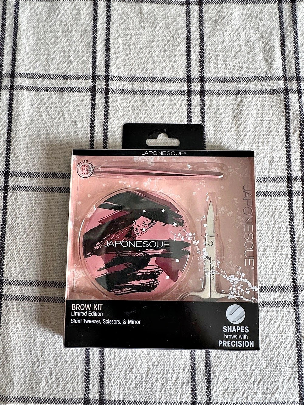 JAPONESQUE Brow Kit Limited Edition in Pink & Black